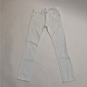 7 FOR ALL MANKIND “Paxtyn” white skinnies